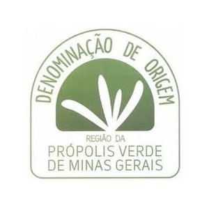 Região da Própolis Verde de Minas Gerais Própolis verde, teste não tem valor real